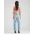 JOOP! Jeans Kavbojke Michelle modra/moder denim/žad/magenta