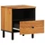 Vidaxl vidaXL Nočne omarice, komplet 2, 40x33x46 cm, masiven akacijev les