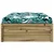 Vrtni tabure 120 x 80 cm od impregnirane borovine