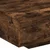 Stolić za kavu s LED svjetlima boja dimljenog hrasta 85x55x31cm