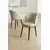 HANAH HOME Set stolica (6 delova) Risa Cream Black