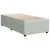 Vidaxl Box spring postelja z vzmetnico svetlo siva 90x200 cm žamet