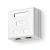 Nedis Network Wall Box | Na steni | 2 vrata | STP CAT6 | Naravnost | Ženska | Pozlačeno | PVC | Bela | Škatla