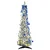 Umjetno božićno drvce s 50 LED svjetlima Bijelo 120 cm PVC