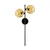Opviq Zidna lampa Benek-15-14414, 35x25x72cm, IP20, Crna