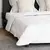 Duvet za sve sezone s jastukom 3 pcs Bijelo Mikrovlakna