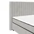 Box Krevet Maya C 180/200 cm , svetlosiva