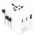 Potovalni adapter 20W GaN Nomad 2xUSB-C + 1xUSB-A