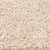 Protuklizni Shaggy Tepih Krema 120 x 120 cm PP