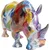 KARE 52983 Colored Rhino Ukrasna figura, 17 cm, Šarena