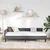 Kutni okvir kreveta Tamno siva 90 cm x 200 cm Baršun