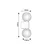 Rabalux Zidna lampa Colzar, 2xG9, 2x3.5W, Crna