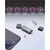 RaidSonic Icy box IB-CR200-C čitalnik kartic SD/MicroSD (TF) USB 2.0 z vmesnikom Type-C in -A na micro USB (OTG), antracit | Zunanji čitalnik kartic z več USB priključkom | Zunanji | Micro SDHC, M