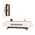Hanah home TV Komoda Rose S Orah