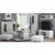 KONDELA omara Infinity 1 2D - svetlo pepel