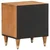 Vidaxl vidaXL Nočne omarice, komplet 2, 40x33x46 cm, masiven mangov les