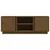 Vidaxl TV omarica medeno rjava 110x35x40,5 cm trdna borovina