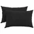 Jastučići za sofu 2 pcs Crna 60 x 40 cm Kordura tekstil