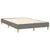 Vidaxl Box spring postelja z vzmetnico LED temno siva 120x190 cm blago