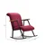 Atelier del Sofa Fotelja za ljuljanje Yoka Bordo
