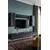 Hanah Home TV komoda Ilay, antracit / zlatna