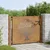 Vrtna vrata 100x100 cm Corten čelik Dizajn stabla