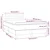 Vidaxl Box spring postelja z vzmetnico LED krem 120x200 cm blago