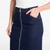Krilo Calvin Klein Jeans Denim Zip Front Skirt Blue 28