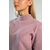 STRIX Ženska majica dugih rukava Essential High Neck Mauve