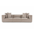 ATELIER DEL SOFA Sofa trosed Sora 3 Sand Beige