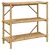 Polica s 3 razine 100 x 40 x 90 cm od bambusa