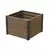 Visoka greda BASE PLANT, 61x61x46cm, naravna rjava Prosperplast