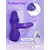 SuperLove Ride-On Grinding & Thrusting Vibrator with Remote Purple