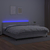 Krevet box spring s madracem LED bijeli 200x200 cm umjetna koža
