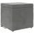 vidaXL Stolica Temno siva 41 x 41 x 40 cm Samet in Umetno Leseno