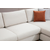 Atelier del Sofa Ugaona garnitura Loop 19 95x85x312cm Bela