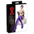 Latex- Latex samostoječe nogavice - S/M, Vijolična