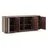 Rjava komoda v orehovem dekorju 200x80x45 cm Onix – Kave Home