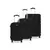 Aga Komplet kovčkov Aga Travel Shell MR4650 Black