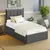 Songmics Posteljni okvir 160x200 cm siva