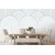 Samolepilna tapeta belo-moder vzorec mavrice Mid-Century - 98x66