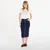 Krilo Calvin Klein Jeans Denim Zip Front Skirt Blue 25