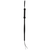 Zado Bič, Uvijeni, Kožni, 68cm, Crni