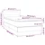 Vidaxl Box spring postelja z vzmetnico LED temno modra 80x200 cm žamet
