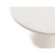 Miza Burleson 317 Ecru bela, 76cm, MDF plošča, Vlaknasti cement