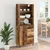 Highboard s ladicama 2 pcs Staro drvo Konstruirano drvo