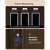Songmics Omara za nakit 55x55x159 cm bela