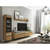 P & B Dnevni Regal Vera, Barva Hrasta, 3-Delno, Led