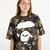 Majice A BATHING APE Tree Edge Camo Ape Face Relaxed Fit Tee UNISEX Brown S