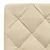 Vidaxl Posteljni okvir brez vzmetnice krem 200x200 cm blago